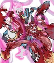 alpha_channel anal anal_sex anthro battle blood bodily_fluids bone bursting cardboardcoffin corpse cum death duo ejaculation explosion fatal feral fight generation_1_pokemon generation_4_pokemon genital_fluids genitals gore guts intestines killing legendary_pokemon lucario male male/male male_penetrating mewtwo necrophilia nintendo organs penetration penis pokemon pokemon_(species) rough_sex sex snuff spines stomach