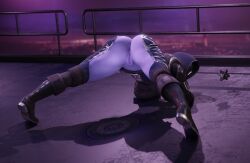 1girls anus armor armored_female ass ass_up awoken bending_down bending_forward bending_over bent_over clothed clothed_female clothing destiny_(game) face_down_ass_up faceless faceless_character faceless_female female female_only ghost_(destiny) guardian_(destiny) hunter_(destiny) jack-o_pose leaning_forward legs_apart legs_spread looking_at_viewer looking_back looking_back_at_viewer open_clothes open_clothing presenting presenting_anus presenting_ass presenting_hindquarters presenting_pussy purple_body purple_skin pussy solo solo_female that_one_spartan