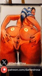 ahsoka_tano darkestrosa spread_anus spread_pussy spreading star_wars star_wars:_the_clone_wars