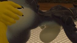 1girl1boy 3d anthro anus big_ass big_breasts breasts cock female furry furry_female furry_only kroxigor kroxigor_(vulgarvictor) lizardman_(warhammer_fantasy) male/female male_penetrating_female nipple_piercing nipples pussy pussy_piercing sex sex_from_behind vaginal_penetration vaginal_sex vrchat vrchat_avatar vrchat_model warhammer_(franchise) warhammer_fantasy