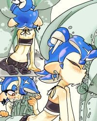 big_man_(splatoon) deep_cut_(splatoon) hinaz1 octoling octoling_girl oral_sex penis shiver_(splatoon) shiver_(splatoon_raiders) shiver_hohojiro splatoon splatoon_(series) splatoon_3 splatoon_raiders tagme