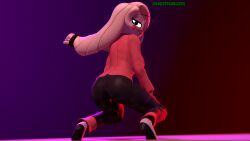 ass ass_focus big_booty bubble_ass bubble_butt charlie_morningstar charlie_morningstar_(hazbin_hotel) demon demon_girl fat_ass female gangstergoj12k5 gangstergoji gangstergoji2k5 gangstergojinsfw hazbin_hotel hellaverse helluva_boss solo thicc thicc_thighs tight_clothes tight_clothing tight_fit tight_pants twerk twerking verbalase_(youtuber) vivienne_medrano vivziepop