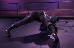 1girls armor armored_female ass ass_up awoken bending_down bending_forward bending_over bent_over clothed clothed_female clothing destiny_(game) face_down_ass_up faceless faceless_character faceless_female female female_only ghost_(destiny) guardian_(destiny) hunter_(destiny) jack-o_pose leaning_forward legs_apart legs_spread looking_at_viewer looking_back looking_back_at_viewer presenting presenting_ass presenting_hindquarters solo solo_female that_one_spartan
