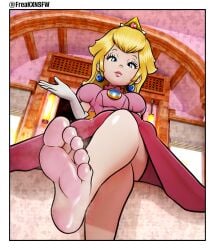 princess peach from mario (series) by freakx