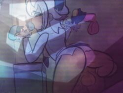 futanari gangbang handjob horns kuroki-hollow spitroast tagme video white_hair