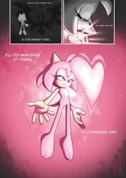 amy_rose ass back barefoot completely_nude eyelashes feet heart hedgehog htdoodles legs levitation magic magical_girl medium_hair no_vagina nude on_model sega soles sonic_(series) star_(sky) starry_sky tail teen teen_girl teenage teenage_girl teenager