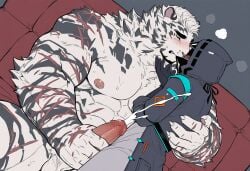 2boys abs ai_generated anthro anthro_on_human arknights armpits balls bara big_balls big_muscles big_nipples big_pecs big_penis blush cum cum_drip cum_on_body cum_on_penis cumshot daddy ddkk dilf doctor_(arknights) ejaculation erect_nipples erection felid feline fur gay hair huge_balls huge_cock huge_muscles huge_pecs human human_on_anthro hunk interspecies kissing kissing_while_cumming kissing_while_jerking kissing_while_masturbating larger_anthro larger_male male male/male male_focus male_only masturbation mountain_(arknights) muscular muscular_anthro muscular_human muscular_male naked naked_male navel nude orgasm pantherine pecs penis pubic_hair sex size_difference smaller_human smaller_male striped_fur sweat tiger white_fur yaoi