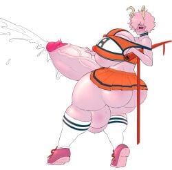 1futa 2024 5h4m3l355 ashido_mina ass balls big_balls big_breasts big_butt big_penis blush bodily_fluids bottomwear breasts cheerleader_outfit clothing cum ejaculation erection eyebrows footwear futa_only futanari genital_fluids genitals horn horned_humanoid huge_balls huge_breasts huge_butt huge_cock humanoid humanoid_genitalia humanoid_penis hyper hyper_genitalia hyper_penis intersex masturbation my_hero_academia orgasm penis quirked_human_(my_hero_academia) shoes skirt socks solo
