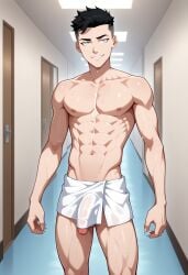 1boy ai_generated bulge conner_kent dc dc_comics kon-el solo superboy superboy_(conner_kent) superboy_(dcamu) superboy_(young_justice) tagme twink young_justice