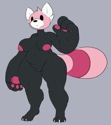 anthro bewear big_breasts breasts female fur furry furry_only nintendo onetiredbear pokémon_(species) pokemon pussy tail thick_thighs video_games wide_hips