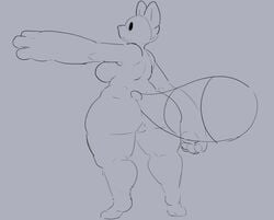 anthro ass bewear breasts female huge_ass nintendo onetiredbear pokémon_(species) pokemon thick_thighs video_games wide_hips