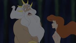 ariel blue_eyes disney king_triton merfolk mermaid mermaid_tail nipple nipples pale_skin pink_nipples red_hair sexually_suggestive skinny skinny_waist small_breasts the_little_mermaid thin_waist tiny_breasts tiny_waist