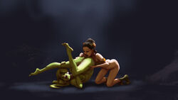 2girls alien alien_girl armlet ass background barefoot bone boots bottomless bottomless_female bra braid braided_hair breasts brown_hair butter_churner cave closed_eyes cunnilingus dancer dancer_outfit duo earmuffs eating_pussy enslaved_royal eyebrows feet female female_only footwear green_skin hair_ornament harem harem_girl harem_outfit headdress headgear human humanoid indoors interspecies jabba's_palace kneeling large_breasts legs_up licking light-skinned_female light_skin long_hair lying medium_breasts metal_bikini moaning on_back oola open_mouth oral piledriver_position pistaccio ponytail princess_leia_organa rancor_pit return_of_the_jedi shoes slave slave_bikini slave_leia slave_outfit slavegirl star_wars tatooine teeth tentacle tentacle_hair top-down_bottom-up twi'lek upside-down yuri