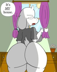 ass bubble_ass bubble_butt crackalacking goat hashidoodle toriel undertale