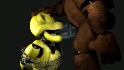 2boys 3d animated animatronic bear big_penis chained chained_up chains face_fucking five_nights_at_freddy's five_nights_at_freddy's_2 gay golden_freddy golden_freddy_(fnaf) hand_on_head male male_only mp4 no_sound nsfwfrasty21 oral oral_penetration oral_sex penis penis_in_mouth restrained robot sex tagme video video_games withered_freddy