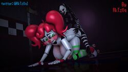 3d baby_(fnafsl) balls big_ass big_breasts big_butt big_penis circus_baby circus_baby_(fnaf) female five_nights_at_freddy's futa_on_female futanari marionette_(fnaf) on_the_floor on_the_ground puppet_(fnaf) rktzxq robot robot_girl robot_humanoid sex so87baby source_filmmaker summer_of_87_baby