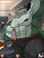 abs biceps bodybuilder furry furry_only hyper_muscles male male_focus male_only master_elrest masterelrest muscle muscles muscular muscular_arms muscular_ass muscular_back muscular_legs muscular_male muscular_thighs nipples pecs