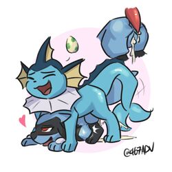 1:1 467adv anthro bodily_fluids cum cum_in_pussy cum_inside doggy_style duo eeveelution egg female feral from_behind_position genital_fluids hi_res impregnation inflation male male/female nintendo pokémon_(species) pokemon pokemon_(species) riolu sex size_difference vaporeon video_games