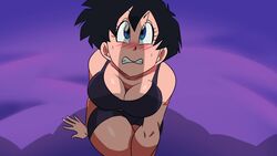 1boy 1girls animated anus areolae breasts completely_nude completely_nude_female condom cum cum_in_condom dragon_ball dragon_ball_z female funsexydragonball longer_than_30_seconds male/female naked naked_female nipples no_sound nude nude_female pussy son_gohan tagme videl video