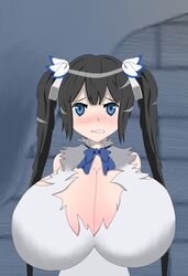 hestia (danmachi) from dungeon ni deai wo motomeru no wa machigatteiru darou ka by waifufactory18