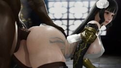 3d all_fours anal anal_rape anal_sex armored_gloves ass_grab awakening balls balls_deep bbc bent_over black_hair black_legwear blush blush blushing_female breasts brown_eyes cinder clothed_female_nude_male clothed_sex dark-skinned_male dark_skin deep_penetration defeat defeat_sex defeated defeated_heroine dress dress_lift embarrassed embarrassed_female erect_nipples erect_nipples_under_clothes flower flower_in_hair gloves hime_cut huge_ass interracial large_ass large_breasts large_penis larger_male nude_male odo1558_(artist) on_floor open_mouth partially_clothed partially_clothed_female pawg qos queen_of_spades rape realization saex sex_in_bedroom sideboob size_queen snowbunny surprised surprised_expression sweat sweating sweaty taken_from_behind tattoo tattoo_on_breast thick thick_ass thick_butt thigh_highs thighhighs thighs window