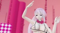 1girls animated athletic big_breasts dancing female huge_breasts megurine_luka music pink_hair tagme video vocaloid