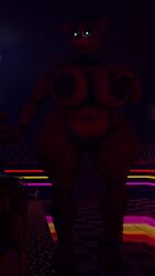 2025 3d_(artwork) 9:16 anthro areola ass bear big_breasts blender_(artwork) breasts digital_media_(artwork) female five_nights_at_freddy's freddy_(fnaf) genitals hi_res huge_breasts looking_at_viewer mammal mtf_crossgender nipples nude rule_63 scottgames solo tongue vulva