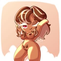 chocolate bonbon cookie from cookie run by soff doll