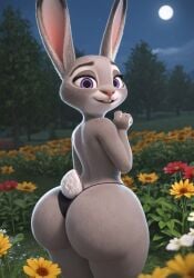 1girls 3d ai_generated ass ass big_ass big_butt booty bubble_ass bubble_butt dat_ass disney dumptruck_ass dumptruck_butt female female_only flower_field flowers forest fur furry furry_female furry_only huge_ass huge_butt judy_hopps large_ass large_butt narrow_waist nature night phat_ass purple_eyes rabbit rabbit_ears rabbit_girl rabbit_tail round_ass round_butt self_upload solo solo_female tagme thick_ass thick_body thick_butt thong tree wide_hips zootopia