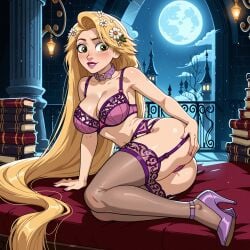 rapunzel from disney by thealphega