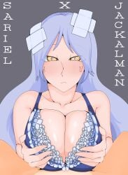absurdres breasts dirtypaprika highres jackalman jackalman_(thundercats) sariel_(touhou) sex third-party_edit thundercats touhou