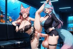 1futanari 1girls ahe_gao ai_generated animal_ears aqua_eyes aqua_hair aquarium bar big_ass big_balls big_breasts big_butt big_penis blue_eyes blue_hair blush blush cat_ears catgirl club covered_in_cum creamhorseai cum cum_covered cum_drip cum_in_mouth cum_in_pussy cum_inside cum_on_body cum_on_breasts cum_on_face curvy curvy_female curvy_figure drink drinks equine_penis excessive_cum female fishnets fit fit_female fox_ears fox_girl fox_humanoid fox_tail fucked_silly futa/female futa_on_female futa_with_female futanari gradient_hair hair_flower hair_ornament high_resolution highres horny horny_female horsecock horsecock_on_humanoid hourglass_figure huge_ass huge_balls huge_breasts huge_cock hyper_balls leg_grab leg_up light-skinned_female light-skinned_futa light-skinned_futanari light_skin long_hair microskirt multicolored_hair perfect_body seductive silvervale skirt strip_club testicles tubetop vagina vaginal_penetration vaginal_penetration vaginal_sex voluptuous voluptuous_female vtuber waifu wolf_ears wolf_girl wolf_tail