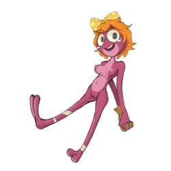 1girls amphibia female frog_girl guma nsfw nsfw_version one_girl polly_plantar porn small_boobs small_butt