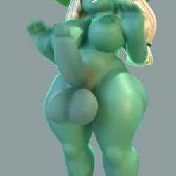 1futa 3d 3d_animation animated big_breasts big_penis breast_expansion dick dickgirl erection futa_only futanari gem_(species) gemsona getting_erect green_skin meatmench_(artist) oc olivine_(minerva_gems) solo steven_universe surprised tagme video wide_hips wip