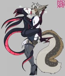 anthro arthropod big_penis biped black_body black_exoskeleton blush bodily_fluids bottomwear church_(tasla_venhyle) clinging clothed clothed/nude clothing collared_shirt crossdressing digitigrade dress_shirt duo erection erection_under_clothing exoskeleton fallow_llewellyn fan_character femboy footwear foreskin french_kissing garter_straps genital_fluids genitals grey_background hand_on_head hi_res high_heels hollow_knight huge_cock humanoid_genitalia humanoid_penis hung_femboy insects kissing leg_wrap legwear male male/male mammal necktie nonbinary_(lore) nude penis precum precum_through_clothing precum_through_underwear raddanart rodent sciurid shirt shoes simple_background skirt standing stockings tail team_cherry thigh_highs topwear translucent translucent_clothing translucent_legwear translucent_stockings tree_squirrel uncircumcised underwear vein veiny_penis wet wet_clothing