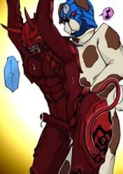 2_horns 2boys abs armor armored_male arms_up bad_id bad_pixiv_id belt_unbuckled blue_armor canine clenched_eyes clenched_teeth closed_eyes closed_eyes costume crying cum cum_drip demon_tail dog_costume dog_girl drooling gay gay_sex hands_up imagin kamen_rider kamen_rider_den-o_(series) male male/male male_focus male_only momotaros monster monster_boy muscles muscular muscular_male musical_note oni open_armor orange_eyes orgasm penis penis_out questionable_consent red_armor scared scared_expression speech_bubble standing standing_sex sweat sweatdrop sweating tail tears turtle unbuckled_belt uncensored upscaled urataros waifu2x whimper yaoi
