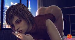 3d 3d_(artwork) ass bent_over big_ass blonde_hair cheryl_mason cigarette curvy dark_blonde dark_blonde_hair dark_eyes dirty_blonde dirty_blonde_hair heather_mason image large_ass pale_skin plump sandy_blonde sandy_blonde_hair silent_hill silent_hill_3 smoking superhentaimaster9000 thick thick_ass thick_thighs wide_hips