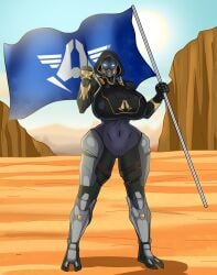 digital_art fan_art halo helldivers_2 helldivers_2_fanart mass_effect military original_character quarian sci_fi