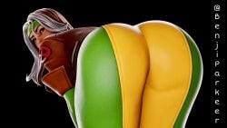 benjiparker big_ass blender blender_eevee fortnite fortnite_(marvel_comics) huge_ass looking_at_viewer marvel marvel_comics pose presenting_anus presenting_ass rogue_(fortnite) rogue_(x-men) superheroine x-men
