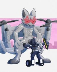 4:5 absurd_res aerocats aircraft airplane anthro bere_nsfw big_dom_small_sub blue_metal brigade(malicous) car corando(sillycat) dominant duo eyewear fellatio grey_insides grey_metal hi_res male male/male oral penile propeller sex size_difference ssangyong_korando_sports sunglasses v-22_osprey vehicle visor