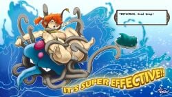 16:9 absurd_res ahe_gao bodily_fluids breasts clothing duo female feral generation_1_pokemon genital_fluids gym_leader hi_res human kasumi_(pokemon) looking_pleasured male male/female mammal nintendo oral orgasm orgasm_face pokemon pokemon_(species) questionable_consent restrained restrained_by_tentacles saliva saliva_string tentacle tentacle_masturbation tentacruel tipsie tongue tongue_out undressing vaginal_fluids water widescreen