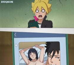 1girls 2boys adoptive_mother adoptive_siblings adult_and_teenager age_difference black_hair blank_eyes blonde_hair blue_hair blunt_bangs blush bob_cut boruto:_naruto_next_generations caught caught_in_the_act cellphone chat cheating cheating_mother cheating_wife cheek_tattoo cropped cucked_by_enemy cucked_by_rival cuckold cuckold_pov cuckolding duqson embarrassed embarrassed_nude_female face_tattoo grin hi_res holding_object hyuuga_hinata implied_sex kawaki looking_at_another looking_at_viewer looking_back looking_back_at_viewer male_pov milf mother_and_son mother_and_son's_enemy mother_and_son's_rival motherly_cuckold multiple_boys multiple_girls naruto naruto_(series) netorare ntr older_woman_and_younger_boy pov selfie sending_photo shocked shocked_expression short_hair shy shy_female side_cut smile smug smug_face taking_picture taking_selfie tattoo text_message uzumaki_boruto watermark whisker_markings whiskers white_eyes
