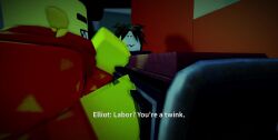 1x1x1x1_(forsaken) 3d 3d_(artwork) 3d_animation animated animation ass_to_mouth betrayed_1x1x1x1 big_ass big_penis black_body bunny_tail deepthroat dialogue dominant_male elliot_(forsaken) facesitting femboy forsaken_(roblox) gay gay_sex longer_than_30_seconds male/male/male penis_in_ass penis_in_mouth roblox roblox_game self_upload sound stupidzewl submissive_male tagme tail text thick_thighs threesome trio two_time_(forsaken) video white_body yaoi yellow_body