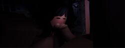 1girls ashley_parks boobs_out breasts comic_panel crawling dangling_breasts female looking_at_viewer makeup naked naked_female reaching_out reaching_towards_viewer roblox roblox_avatar roblox_game roblox_myth roblox_studio robloxian solo solo_female solo_focus the_hazarrow_family the_hazarrow_redemption tv tv_screen