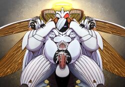 1girls 2d agnus_(devil_may_cry) angel angel_girl ass bird bird_feet bird_girl blue_eyes bulge bulging_belly clitoris cum cum_in_pussy cum_inside demon demon_horns demon_humanoid demon_wings devil_may_cry devil_may_cry_(series) devil_may_cry_2 devil_may_cry_4 devil_trigger excessive_cum exposed_pussy female fucked_silly full_nelson hairless_pussy heart heart-shaped_pupils huge_cock insect_wings internal_view large_penis larger_male legs legs_apart legs_held_open legs_spread legs_up lucia_(devil_may_cry) male monster monster_cock monster_on_female monster_rape noahdoesart one_eye_covered one_eye_obstructed overflow overflowing_cum penis penis_in_pussy pussy pussy_juice pussy_lips reverse_suspended_congress shorter_female size_difference smaller_female stomach_bulge stomach_deformation studded_penis taller_male thick thick_ass thick_thighs thighs transformation upright_straddle vagina vaginal_fluids vaginal_penetration vaginal_sex wet_pussy x-ray