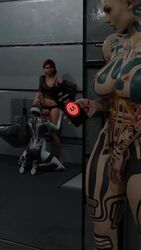 1futa 2girls 3d animated blender blowjob cheating commander_shepard cucked_by_futa cuckold cuckquean edi female_masturbation femshep futa_on_female futanari futashep human human_penetrating interspecies jack_(mass_effect) light-skinned_female light-skinned_futanari loop mass_effect masturbating masturbating_cuck masturbating_while_watching netorare no_sound ntr oral robot robot_girl short_hair tagme tunnofun video voyeur