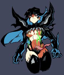 female kill_la_kill kiryuuin_satsuki kurdlez marvel marvel_comics senketsu she-venom source_request symbiote tagme venom venom_(marvel)