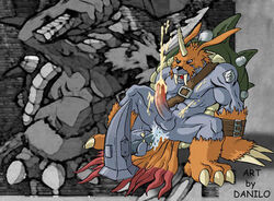 digimon male_only tagme zudomon