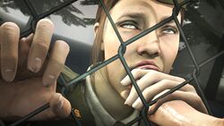 1boy 1girls 3d akatomasu beret big_penis blowjob brown_hair call_of_duty call_of_duty_ww2 close-up corporal_green fellatio female fence fully_clothed hand_on_penis handjob hat hi_res highres just_the_tip kneeling large_penis light-skinned_female light-skinned_male light_skin looking_at_partner looking_pleasured looking_up male military military_hat military_uniform necktie oral oral_penetration oral_sex outdoor pale-skinned_male pale_skin penis public shirt side_view source_filmmaker straight through_wall tie world_war_2