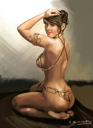 princess leia organa from star wars by albertrand71
